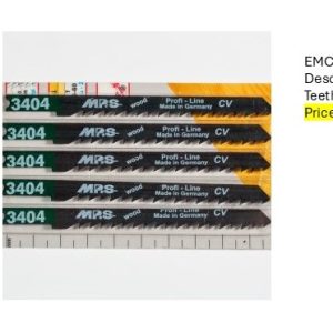 EMCOSTAR Jig Saw Blades (Set of 5)